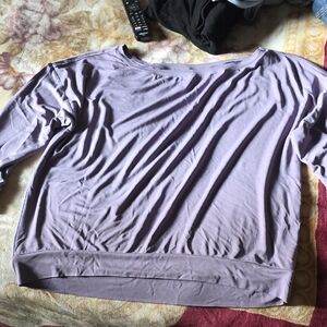 Fabletics Light Purple Women's Sweatshirt